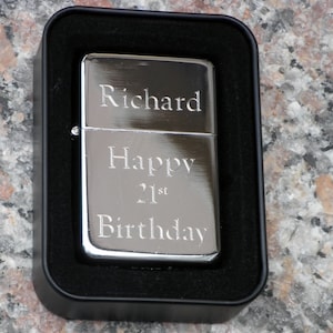 High Polish Lighter, or black Lighter- Personalized, Engraved Free