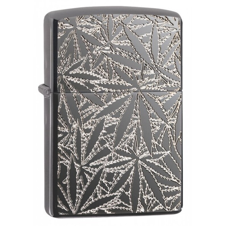Zippo Lighter Marijuana Weed Piled High Etsy