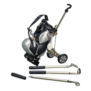 Golf Geschenkwagen Stift- und Bleistifthalter Kostenlose Gravur