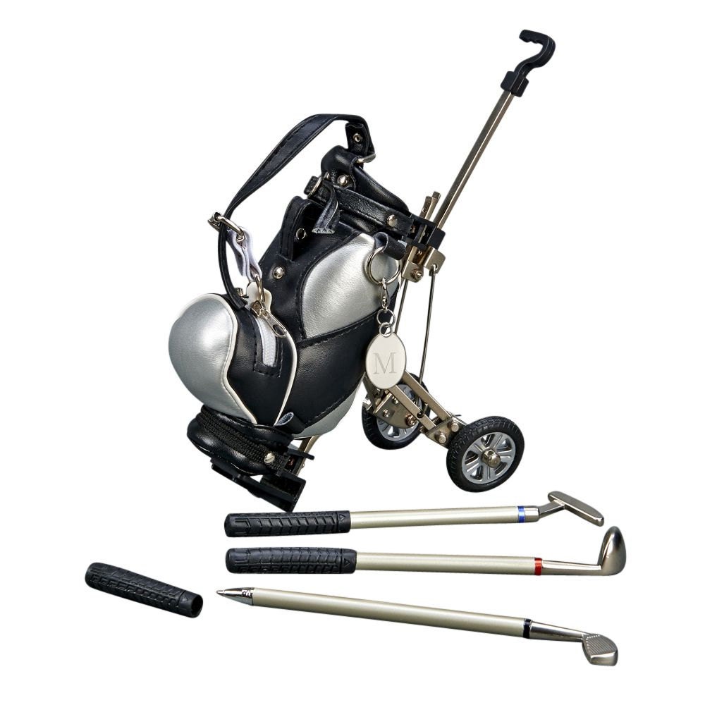 Desk Caddie, Desktop Golf Bag Pen Holder