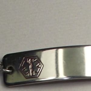 Medical ID Bracelet - Ladies size- free engraving