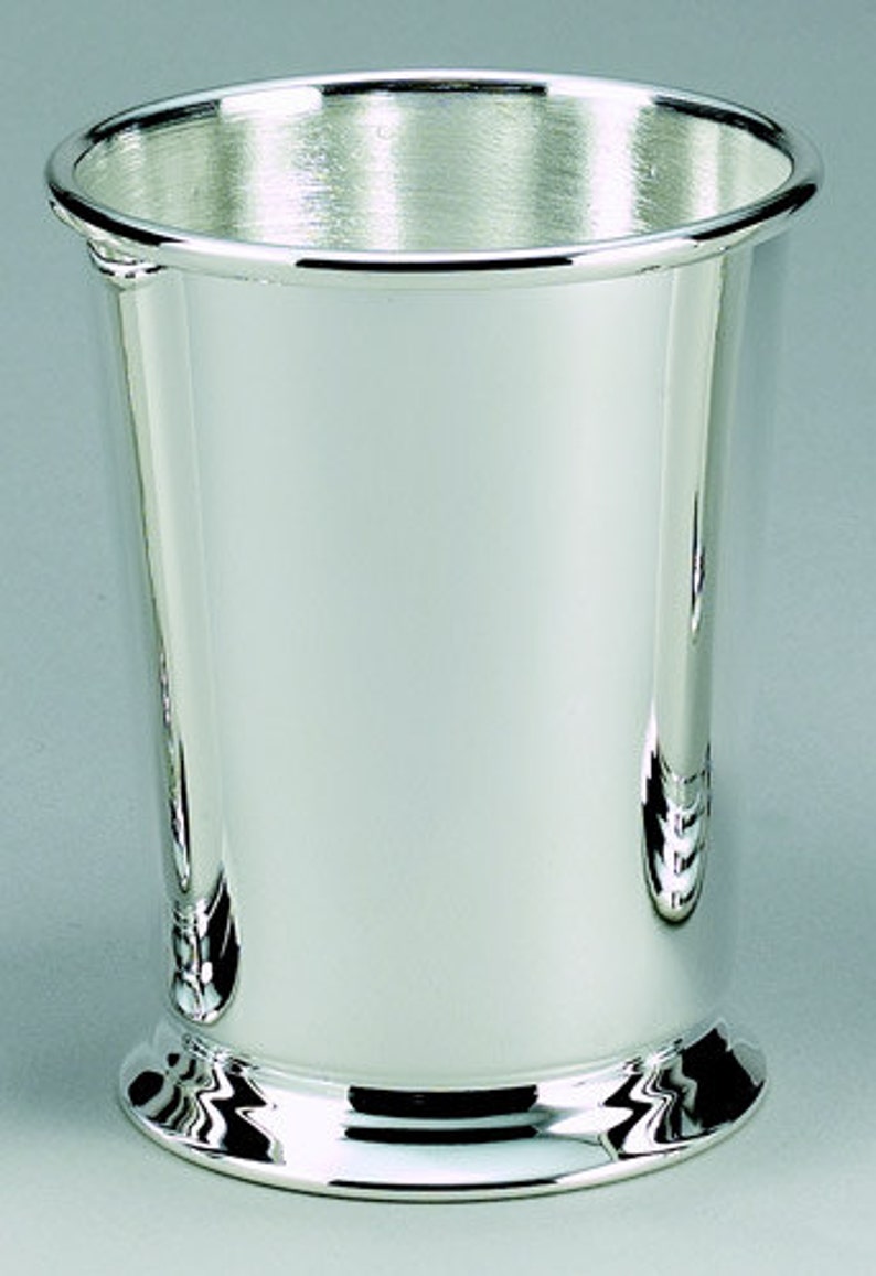 Mint Julep Cup ..free Engraving. Silver Plate High Quality Etsy