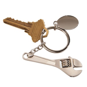 Wrench, hammer or saw Tool, Keychain.. Free Engraving