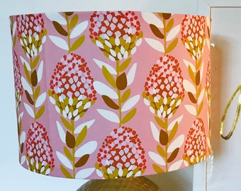 Pink Protea Lampshade