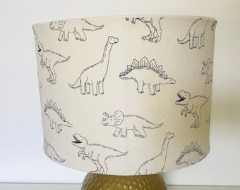 Dinosaur Print Lampshade