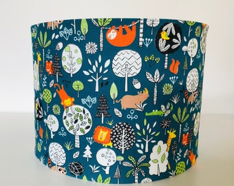 Kids Jungle Print Lampshade