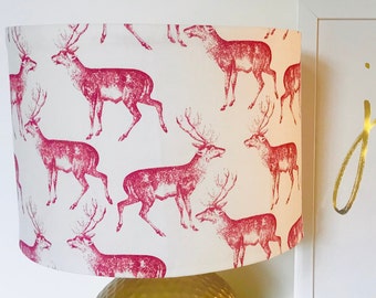 Deer Print Lampshade