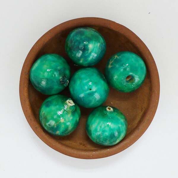 Paper Mache Beads Etsy