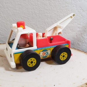 Vintage Fisher Price Tow Truck 718