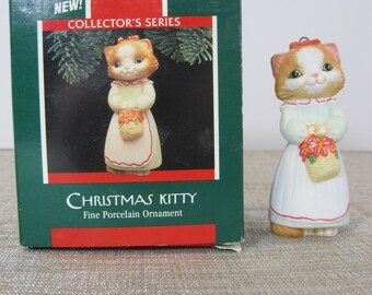 Hallmark Ornament Christmas Kitty