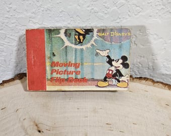 Vintage Disney Flip book Moving picture book
