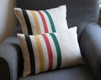 Hudson Bay Pillow Etsy