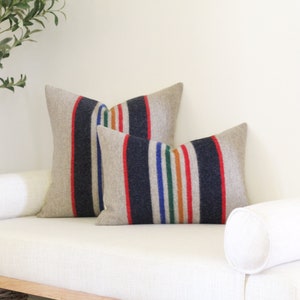 Yellowstone National Park Wool Pillow Cover (Made to Order)