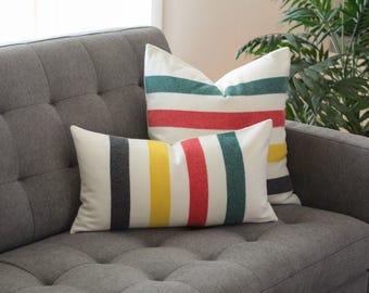 Glacier National Park Pillow Cover in Merino Wool (Made to Order)