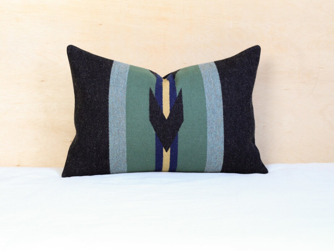 12x18 Wyeth Trail Oxford Wool Pillow Cover Southwestern Etsy