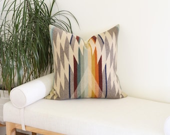 22x22 Summerland Pillow Cover, Southwestern Pillow Cover (Ready to Ship)