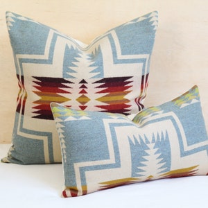 Shale Harding Wool Pillow Cover, Southwestern Pillow Cover (Made to Order)
