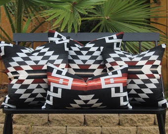 Zapotec Adobe Outdoor Pillow Cover (Made to Order)