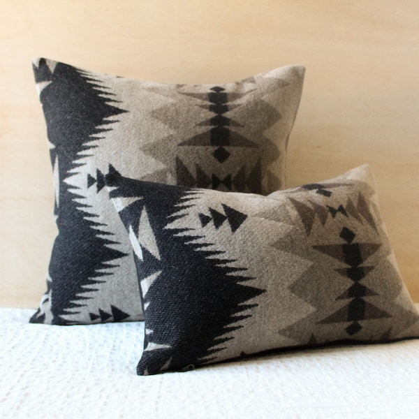 Sonora Wool Pillow Cover, Southwestern Pillow Cover (Ready to Ship)