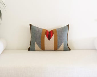 11x17 Wyeth Trail Wool Pillow Cover, Southwestern Pillow Cover (Ready to Ship)