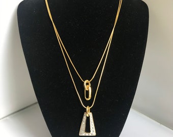 dior compass necklace