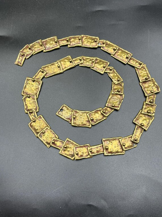 Collier De Poitrine Circle Y 6044 – Palissandre – Forme Cercle Y Avec Points – NEUF