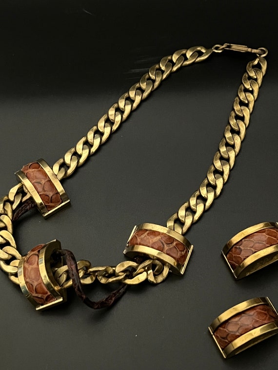 Vintage Wilma Spagli Modernist Italian Necklace & 
