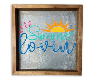 Download Summer Lovin Sign Etsy
