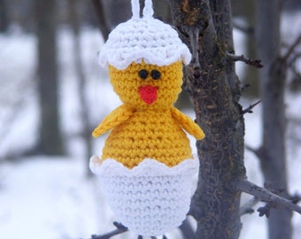 Amigurumi Easter chick pdf pattern