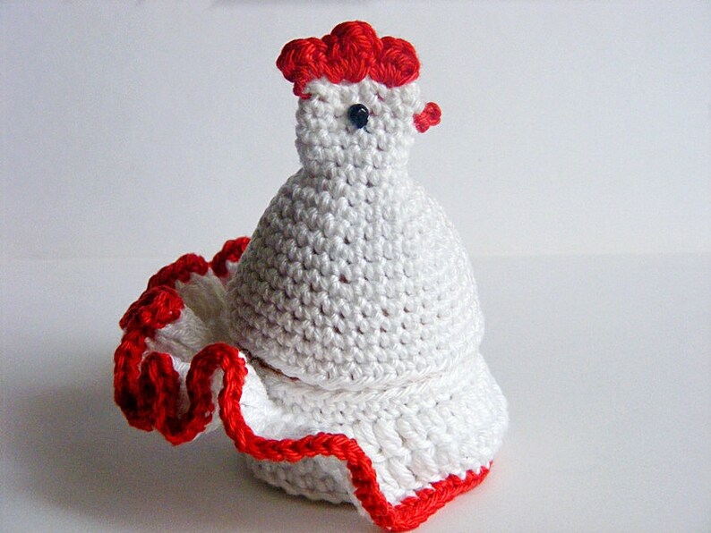 Crochet Hen Egg Cozy, Egg Holder Pdf Pattern Etsy