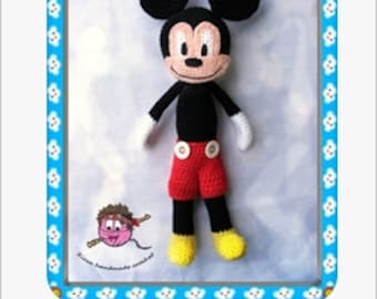 Crochet Mickey Mouse Doll Pdf Pattern
