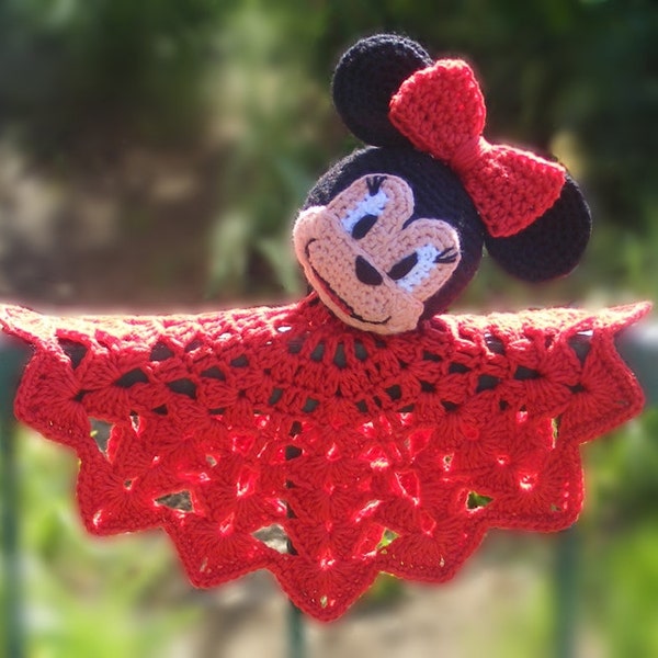 Amigurumi - Crochet Minnie Mouse Snuggle PDF pattern