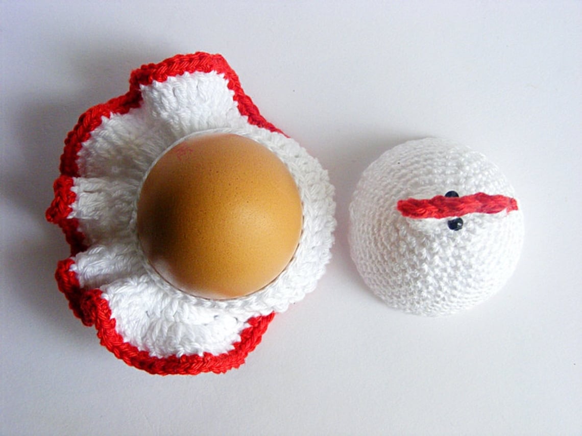 Crochet Hen Egg Cozy, Egg Holder Pdf Pattern Etsy