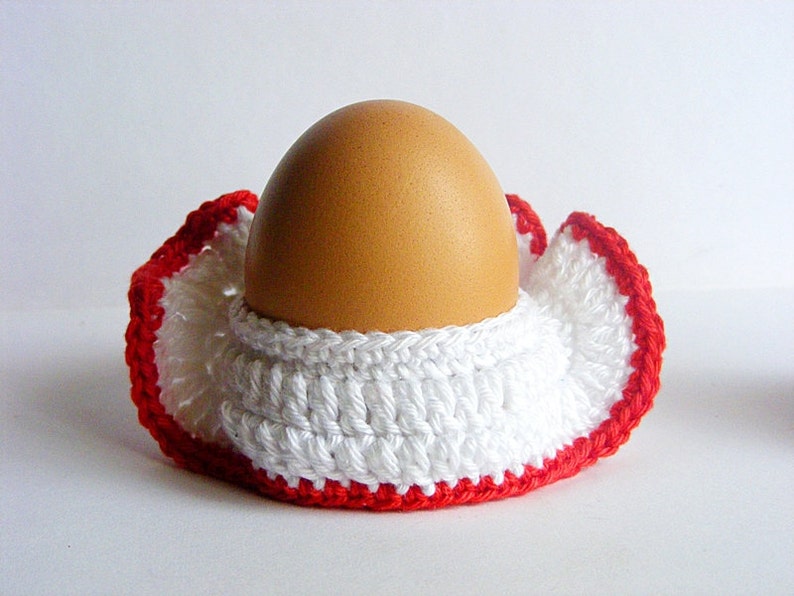 Crochet Hen Egg Cozy Egg Holder Pdf Pattern Etsy