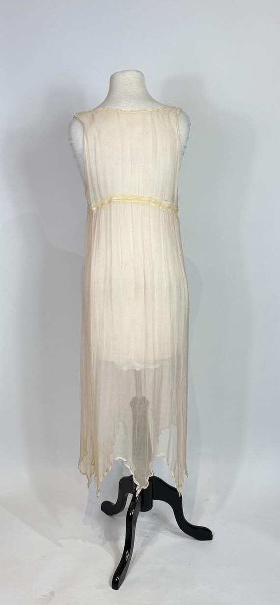 Late 1800s - Early 1900s Victorian Sheer Silk Lac… - image 5