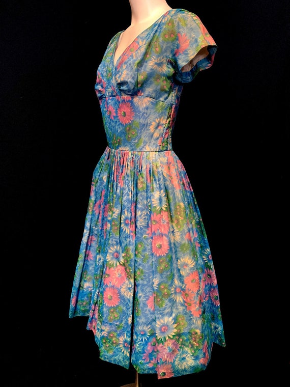 1950's - 60's Gigi Young Watercolor Flower Print … - image 4