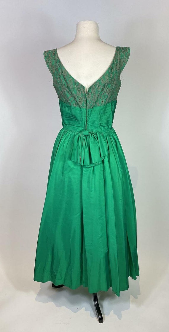 1950's Lori Deb Lace Top Swing Dress - image 3