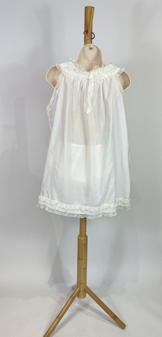 1960s - 1970s Eve Stillman Two Piece Babydoll Lin… - image 3