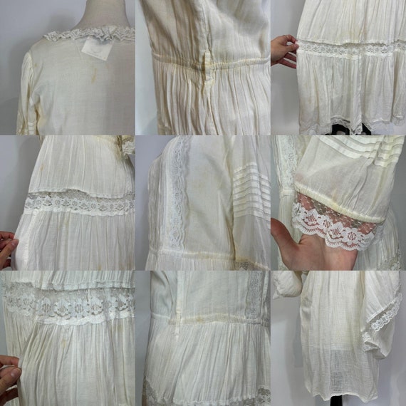 1970s - 1980s India Imports Rayon Gauze Lace Trim… - image 7