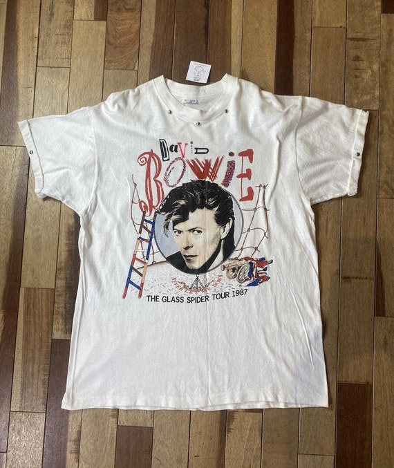 1987 David Bowie Tour T Shirt - image 1