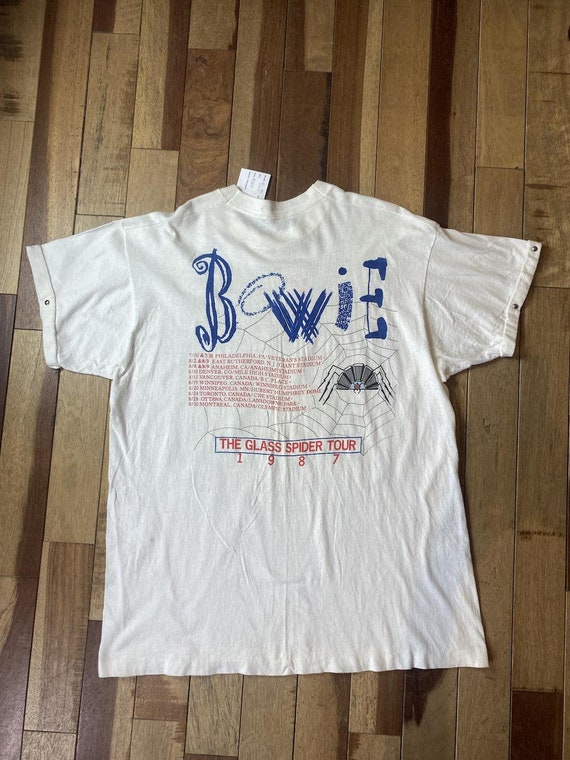 1987 David Bowie Tour T Shirt - image 2