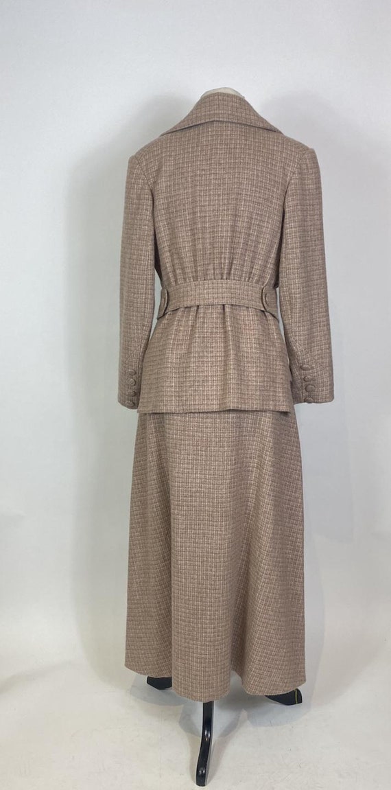 1920s Art Deco Style Cashmere Tweed Tailored Skir… - image 4