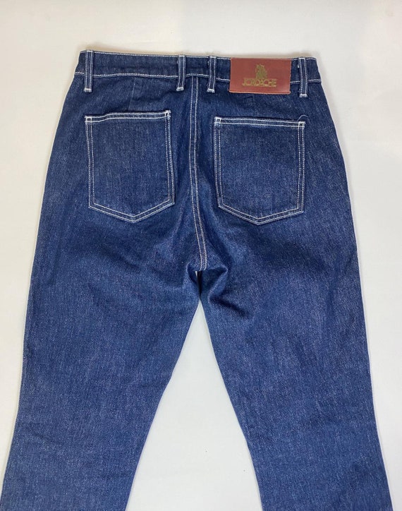 1990s - Y2K Jordache Dark Wash Denim Mom Jeans - image 4