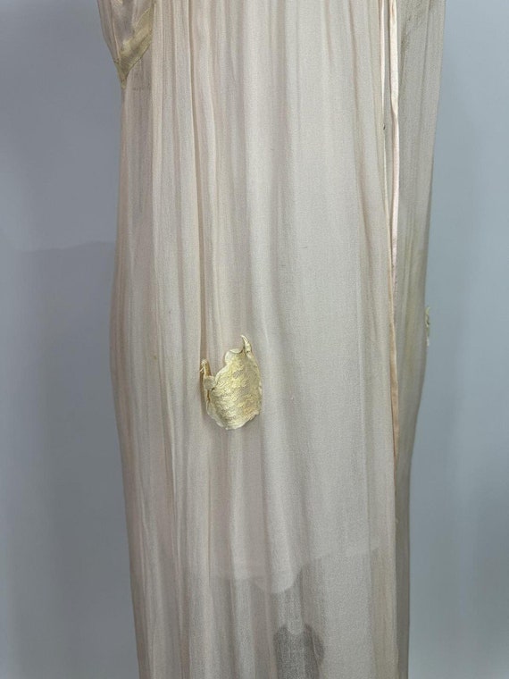 Late 1800s - Early 1900s Victorian Sheer Silk Lac… - image 7