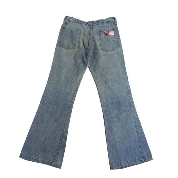 Hip hugger hotsell flare jeans