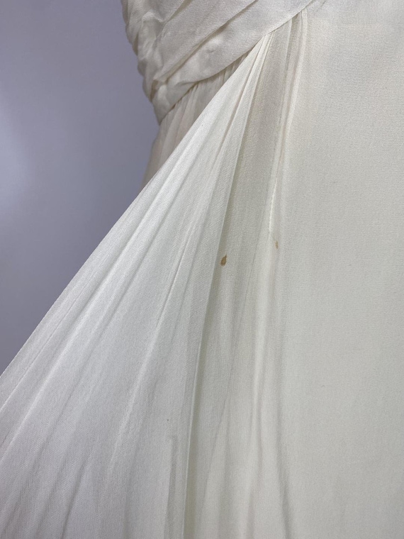 Chiffon with Beaded Waistband Long Dress Emerald