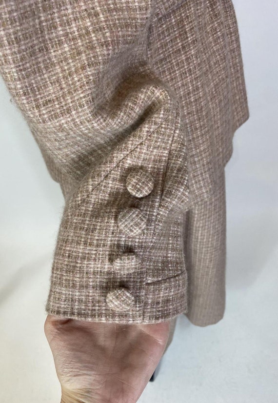 1920s Art Deco Style Cashmere Tweed Tailored Skir… - image 10