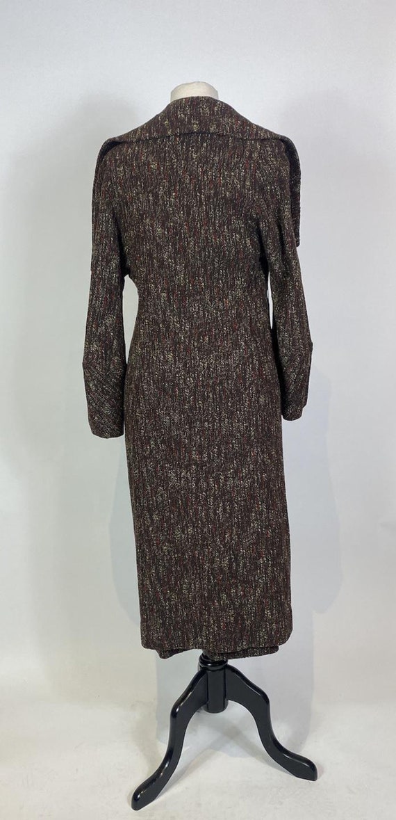 1920s Jumbo Collar Tweed Skirt and Jacket 2 pc. S… - image 5