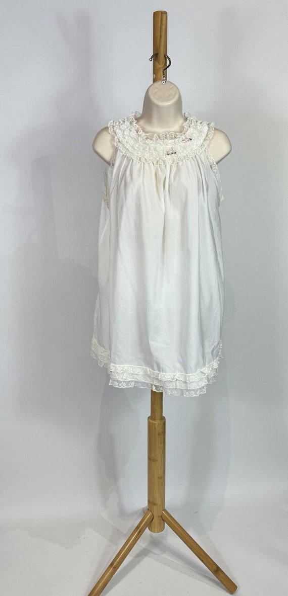 1960s - 1970s Eve Stillman Two Piece Babydoll Lin… - image 2