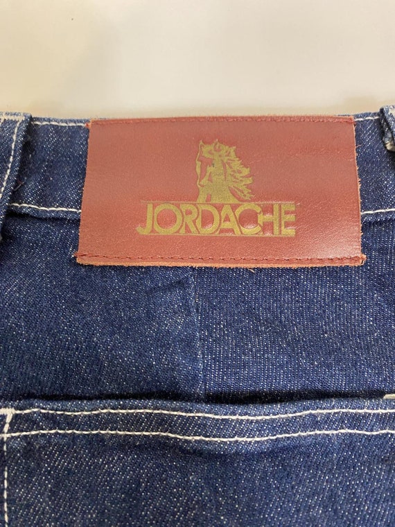 1990s - Y2K Jordache Dark Wash Denim Mom Jeans - image 6